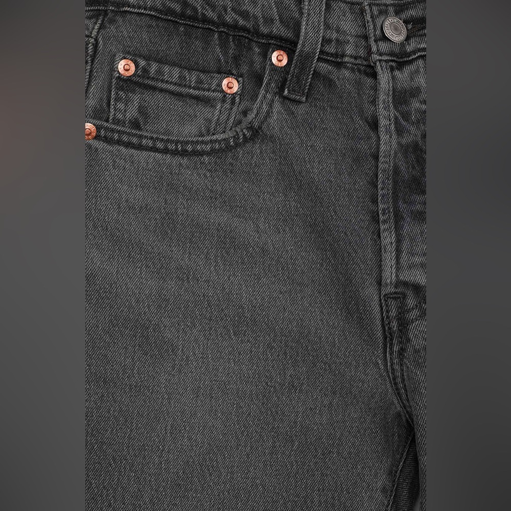 Levi’s 501 Skinny Washed Grey High Rise Denim Jeans - Picture 15 of 15
